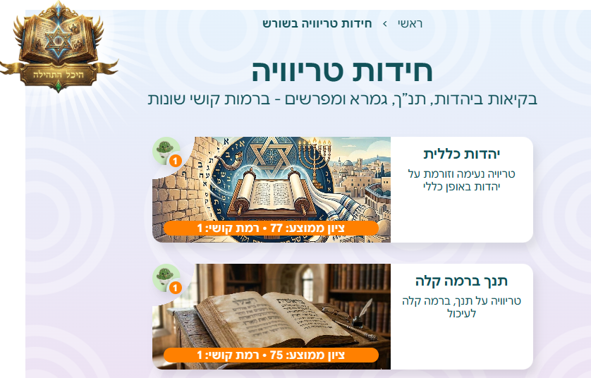 טריויה בשורש